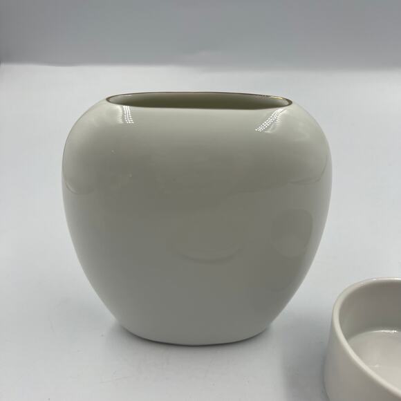 Vintage Chokin Iris Butterfly Fine China Porcelain Trinket Dish Vase Japan Made - Picture 7 of 12